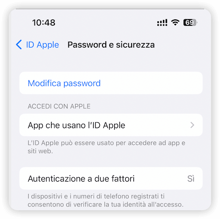 Change Apple ID Password to Unlock it
