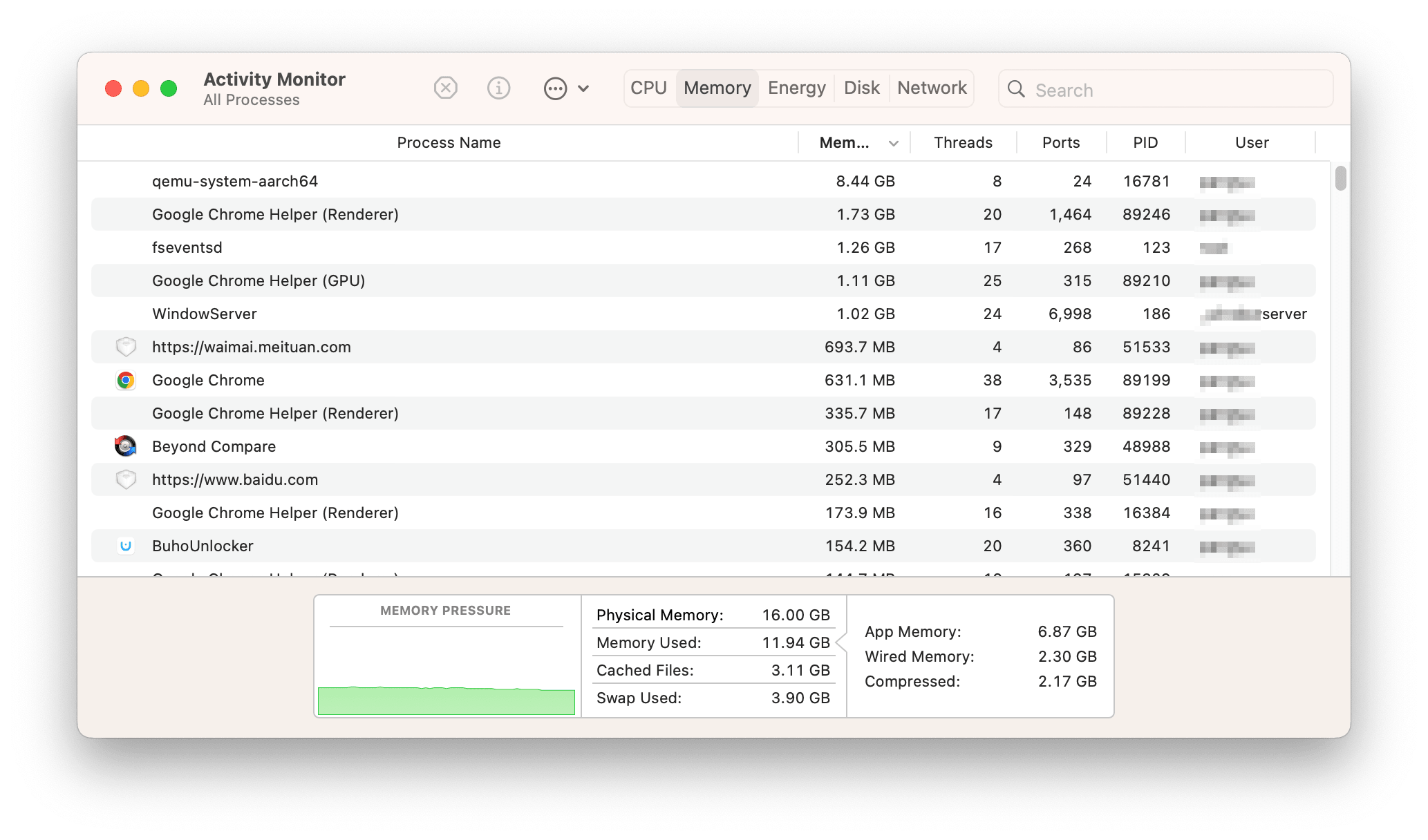 Check Memory Usage on Mac with Activity Monitor