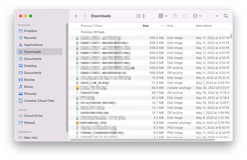 Remove Unneeded Files on Mac