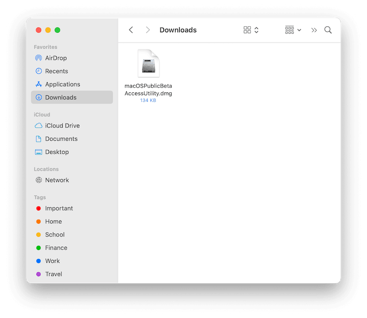 Download macOS Pubic Beta Access Utility