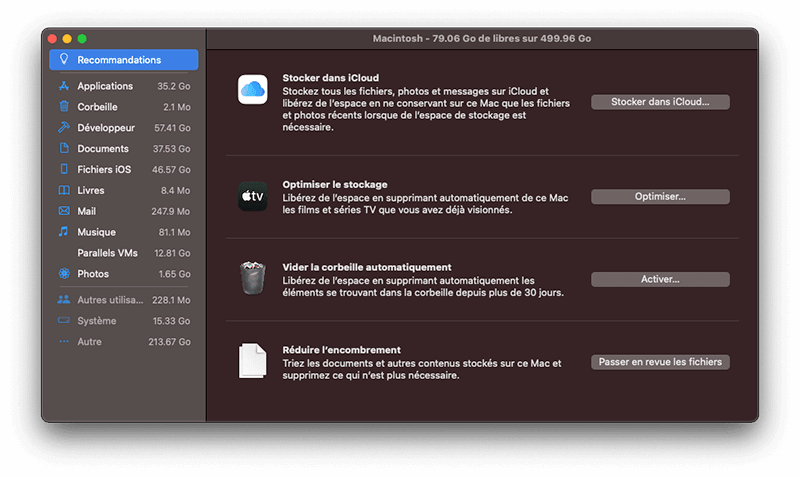Optimize Mac Storage