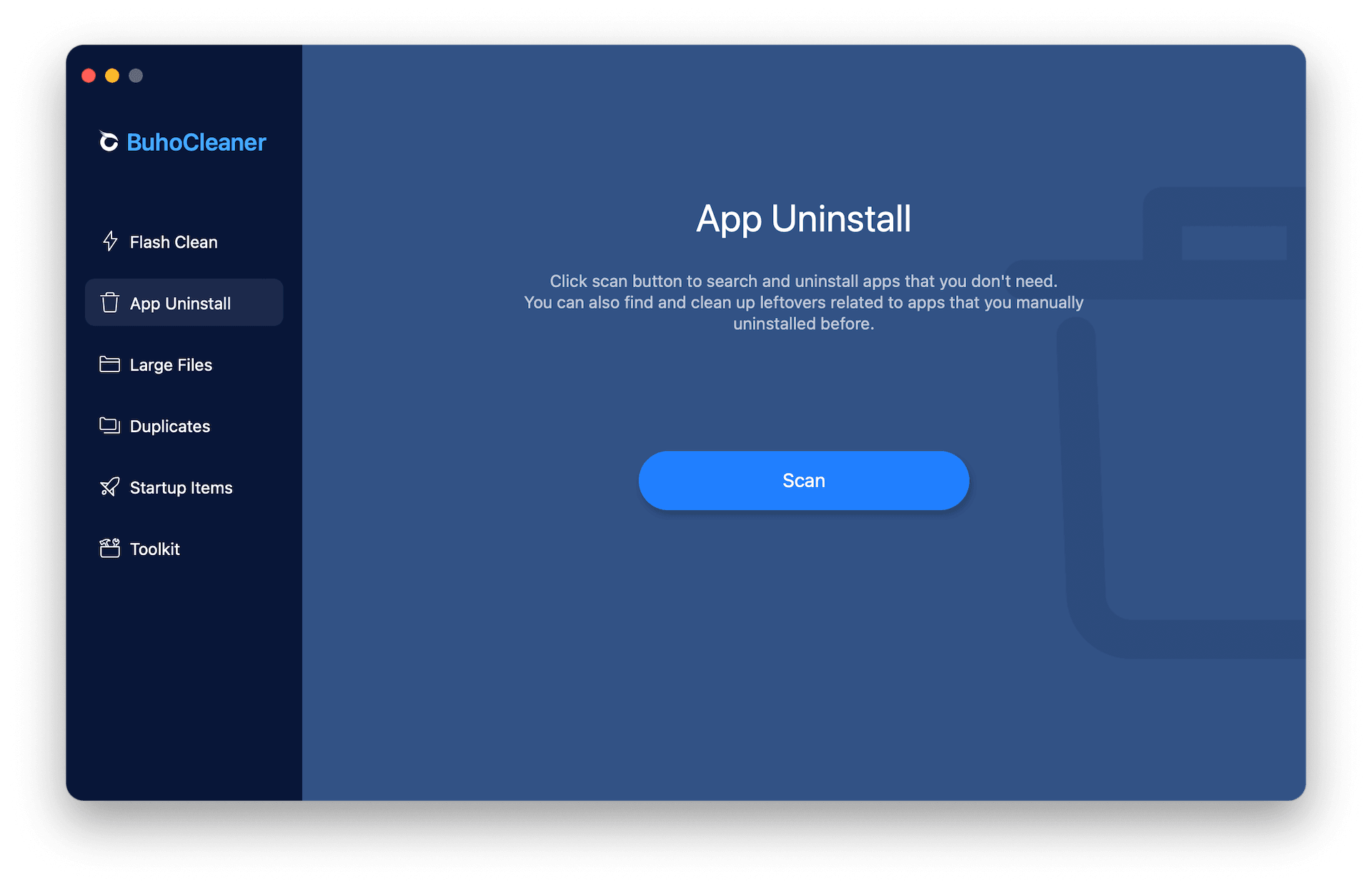 qQuickly Uninstall Apps on Mac