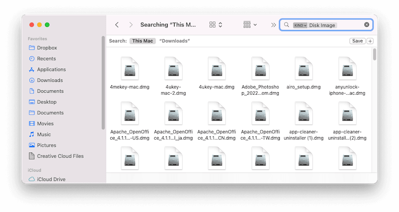 Remove DMG Files on Mac