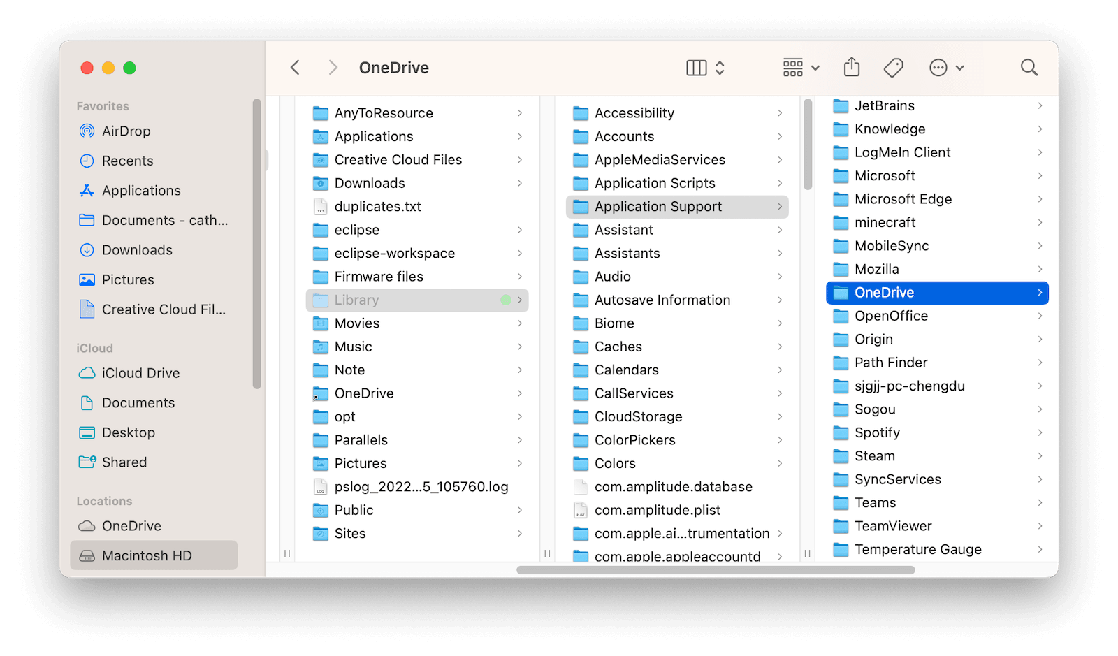 Remove OneDrive Realted Files on Mac