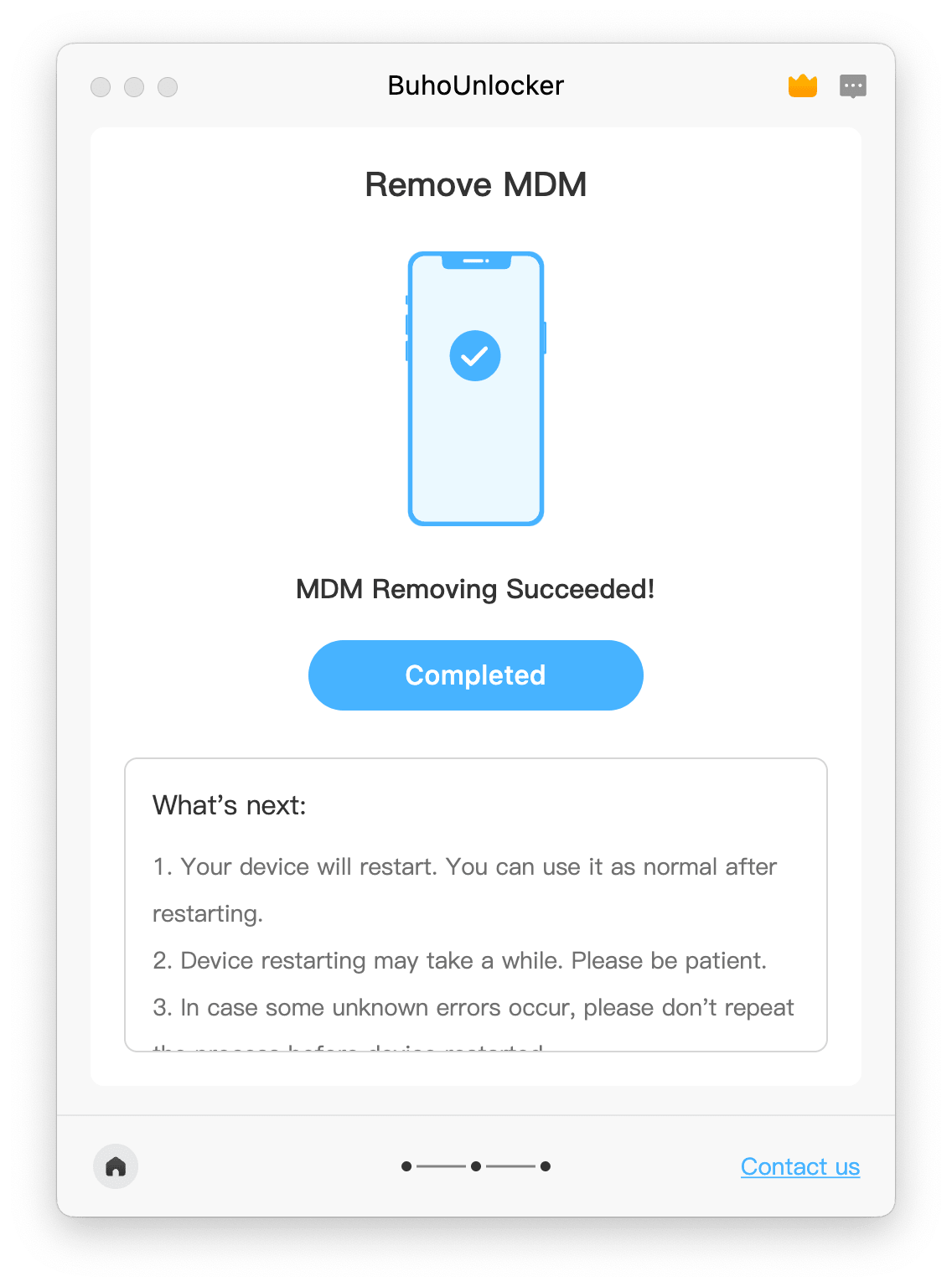 removing-mdm-success