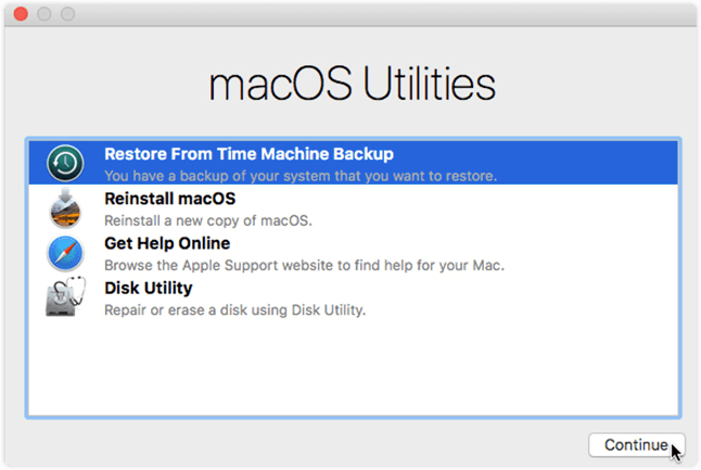 Downgrade Monterey: Revert macOS with Time Machine Backup