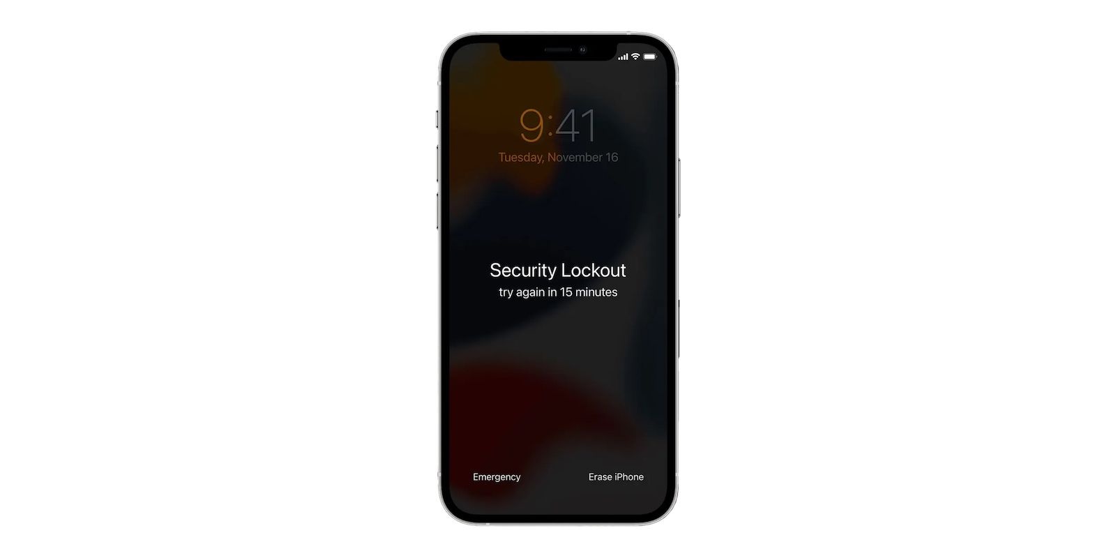 Unlock iPhone with Security Lockout