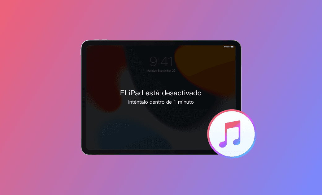 Cómo solucionar el iPad desactivado conectarse a iTunes