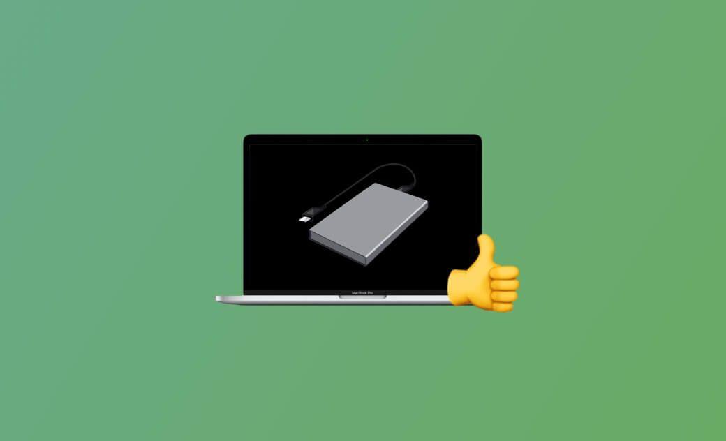 適用於 Mac (MacBook Pro) 的外接硬碟和固態硬碟