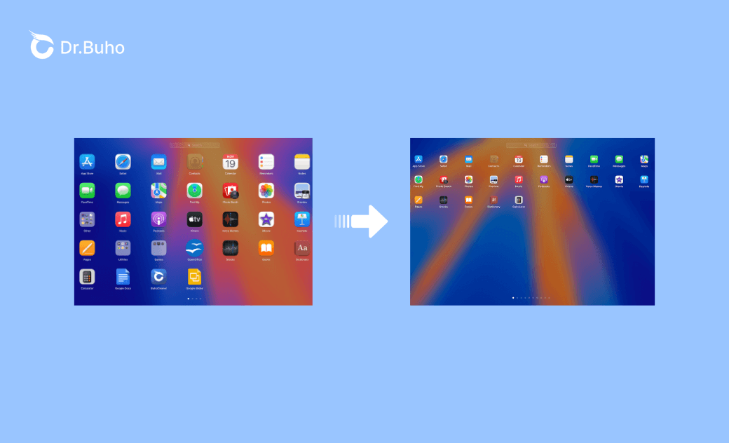 Mac 5 Line Raster Launchpad op MacBook aanpassen: raster, pictogrammen en indeling wijzigen