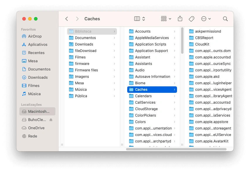 Remove Cached Files on Mac