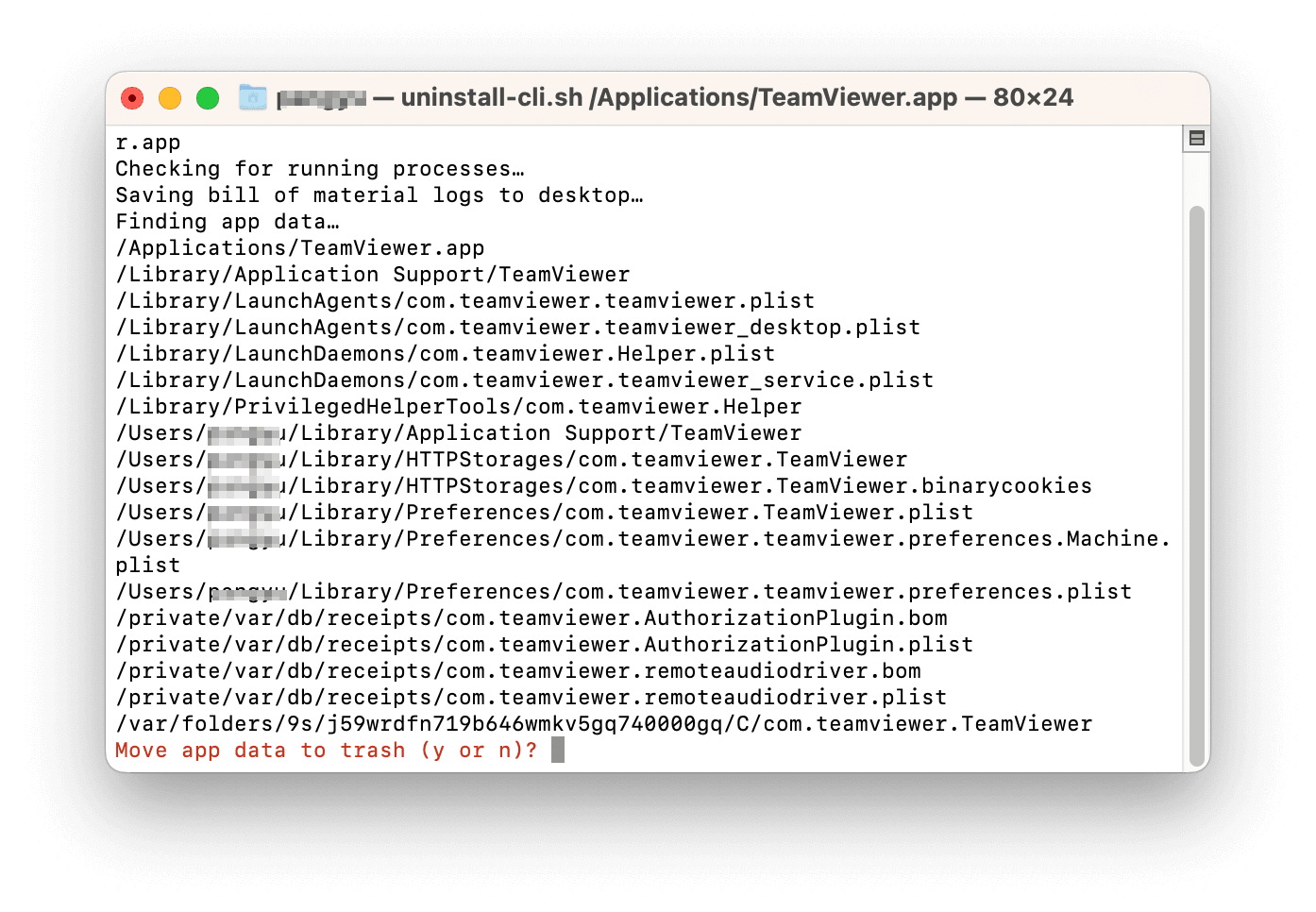 Completely Uninstall Apps on Mac using Terminal