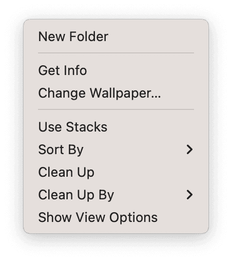 create a folder on mac