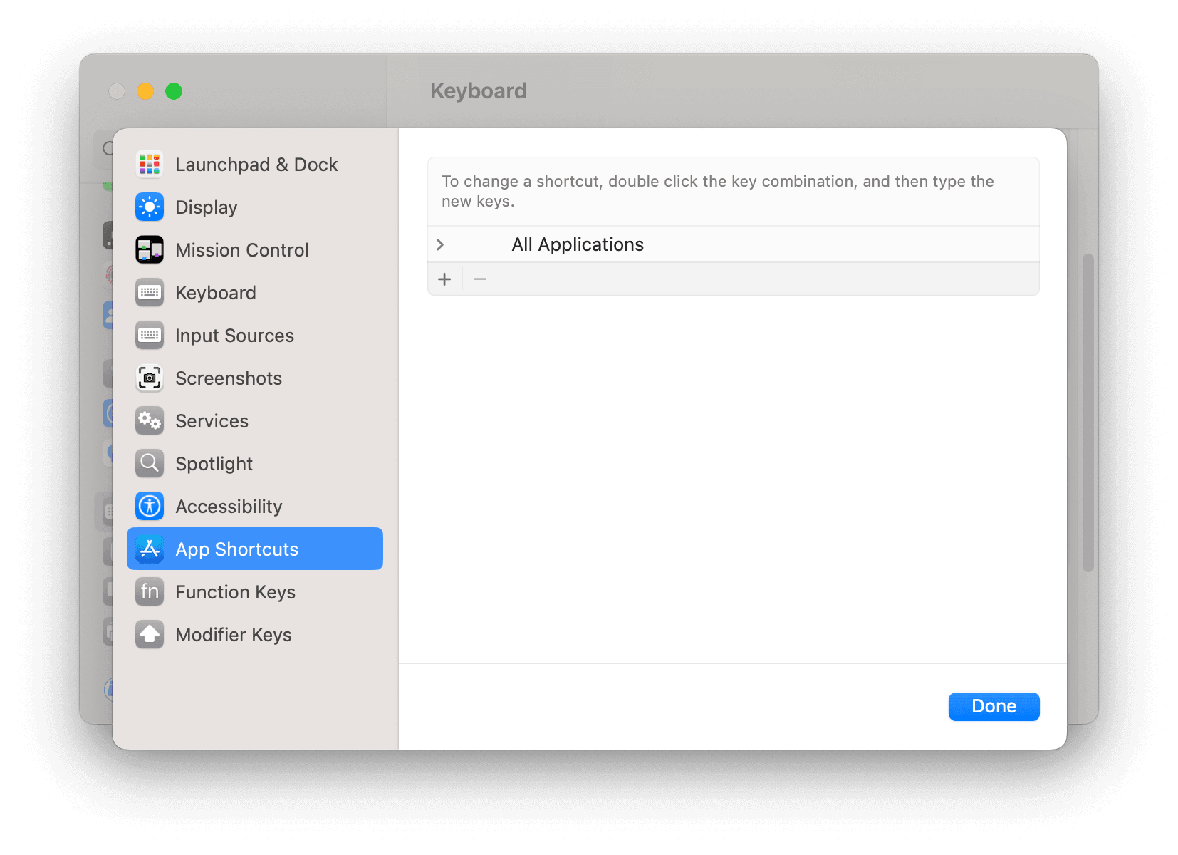 how to create custom keyboard shortcuts on mac