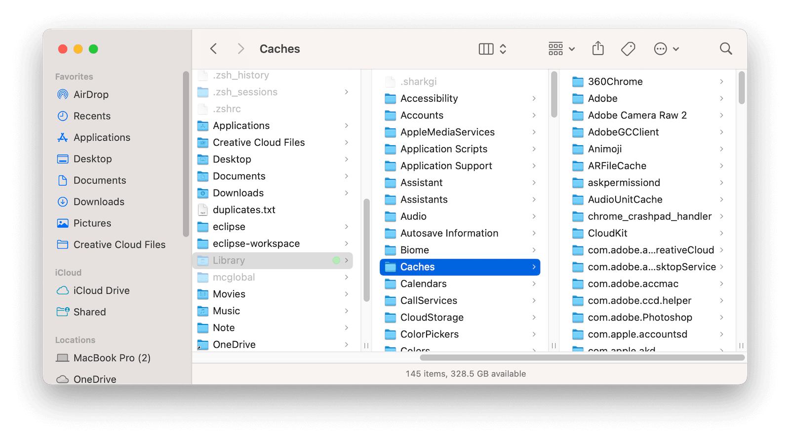 Manually Delete Cache Files on Mac