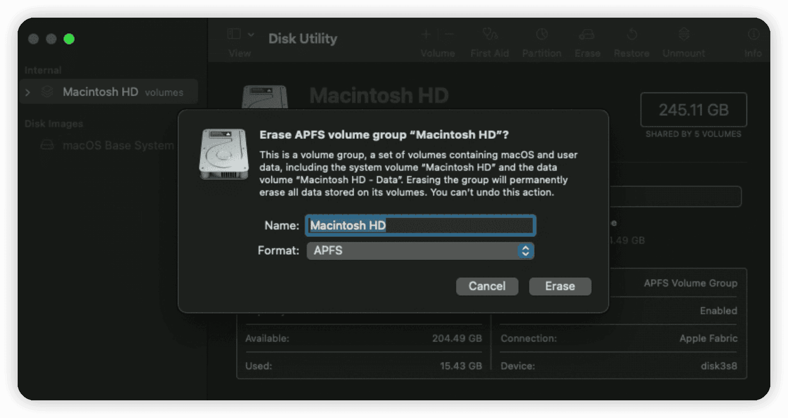Erase Your Mac with Disk Utility