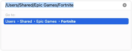 Find and Delete Fortnite Associated Files on Mac