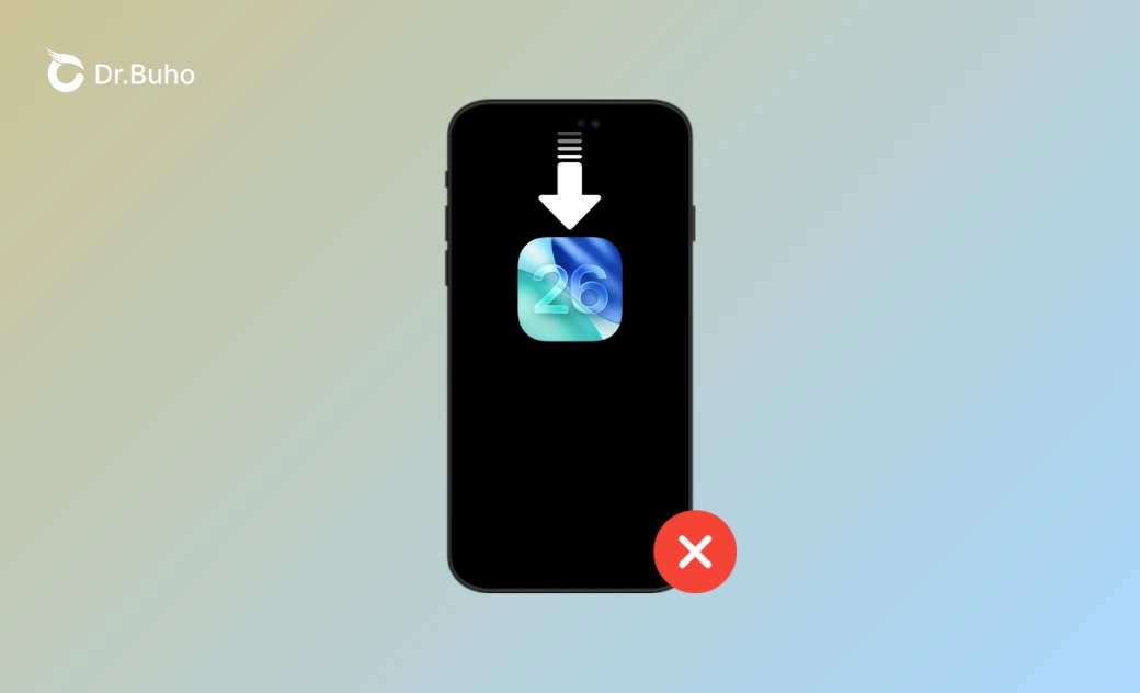 Beim Laden von iOS 26 ist ein Fehler aufgetreten