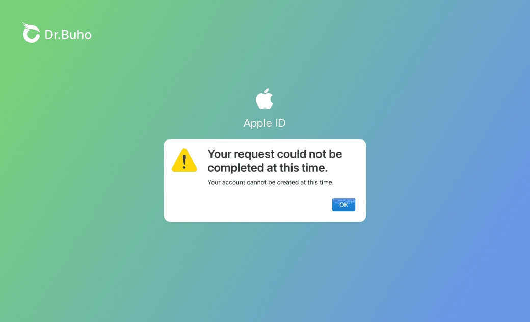 Apple ID: Ihre Anfrage konnte zu diesem Zeitpunkt nicht bearbeitet werden