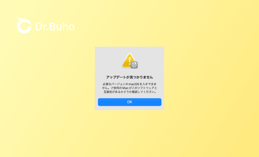 Mac「アップデートが見つかりません」を修正する方法