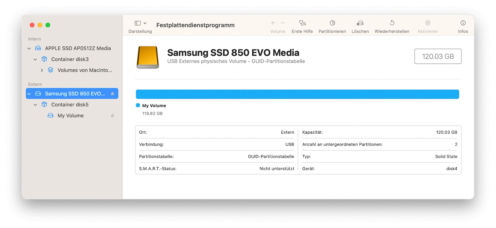Format External Drive on Mac with Disk Utility