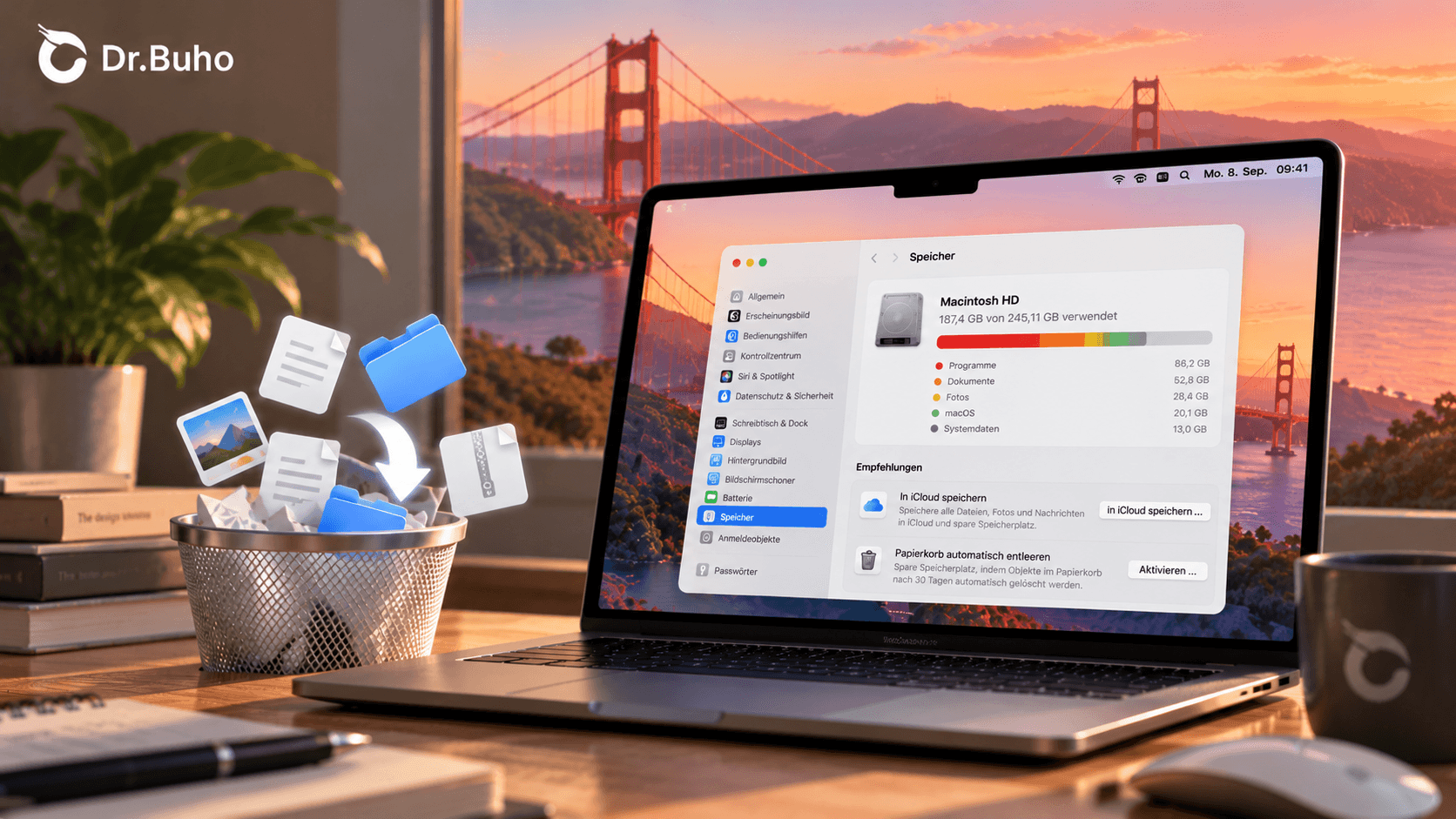 Speicherplatz auf Mac freigeben