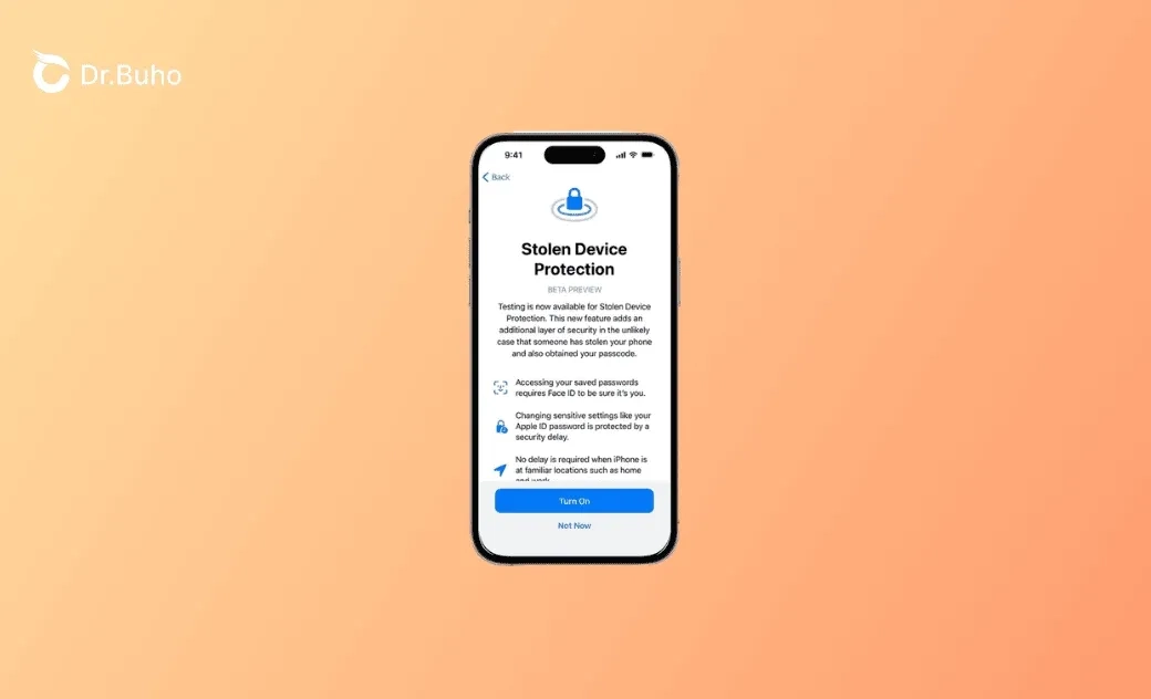 iPhone盗難デバイスの保護機能をオン/オフにする方法