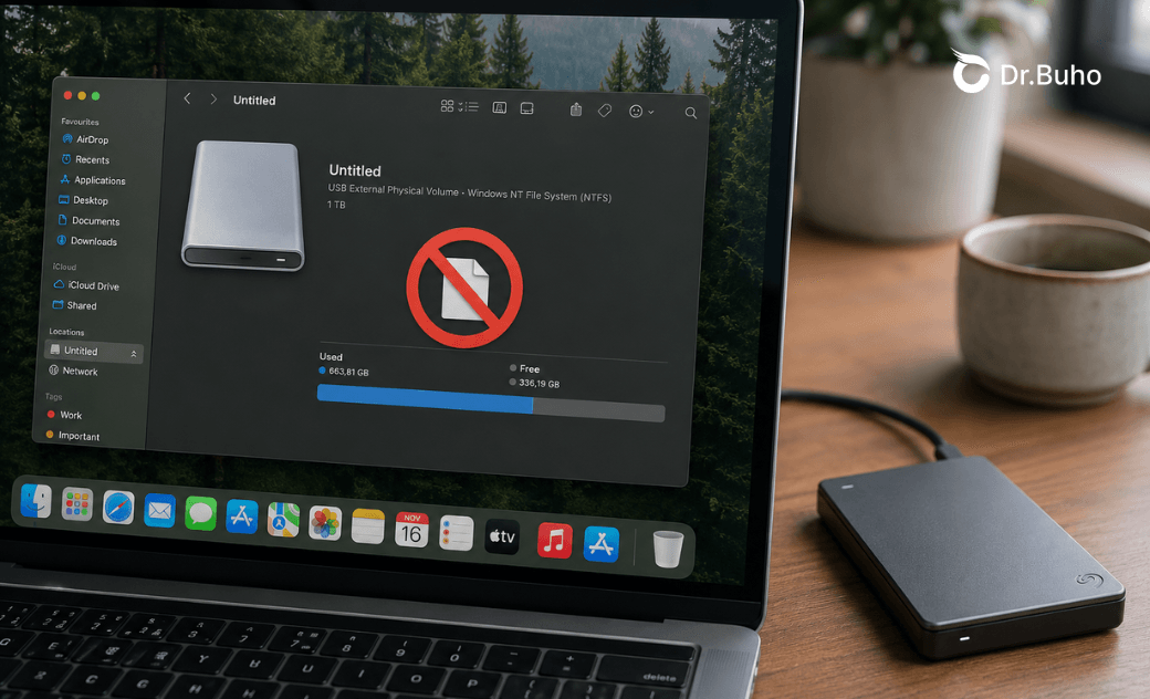 Mac kann nicht auf externe Festplatte schreiben? Lösungen