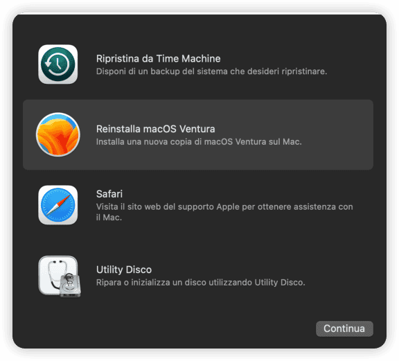 Reinstall macOS in Recovery Mode