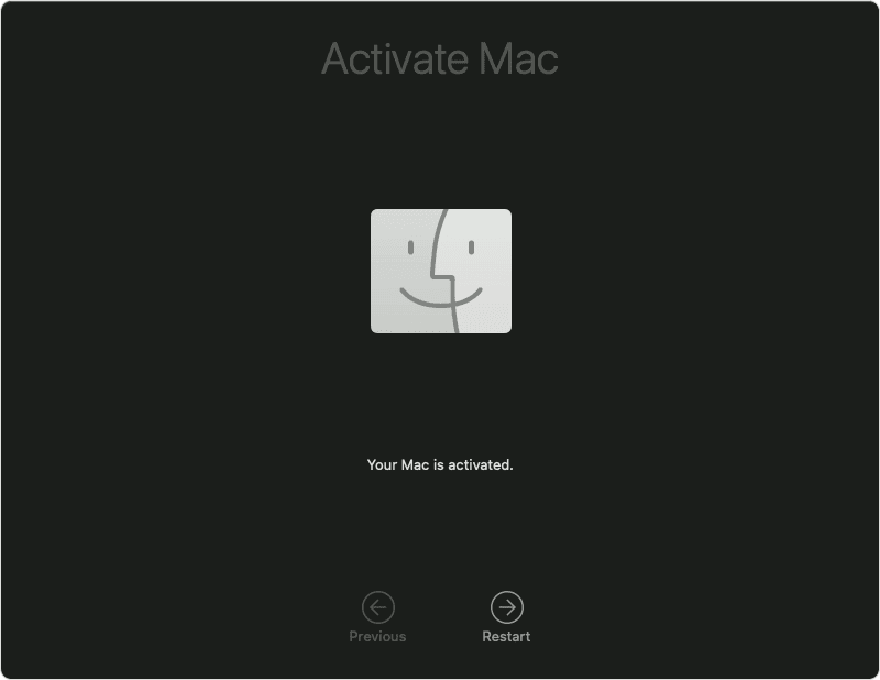 Your Mac Is Activated