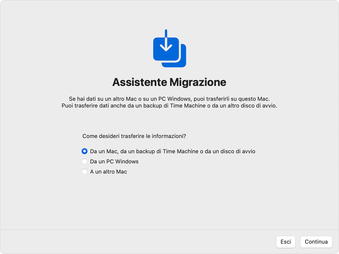 Restore Backup to Mac