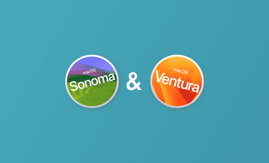 macOS Sonoma vs Ventura