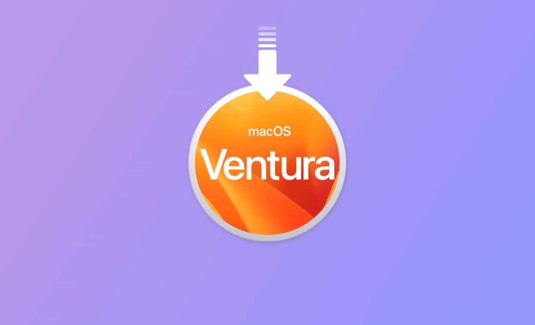 macOS Ventura 13のダウンロード先と方法