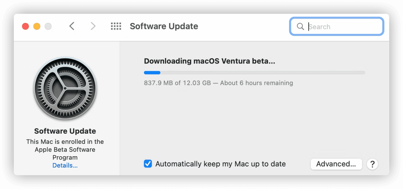 macOS Ventura Download