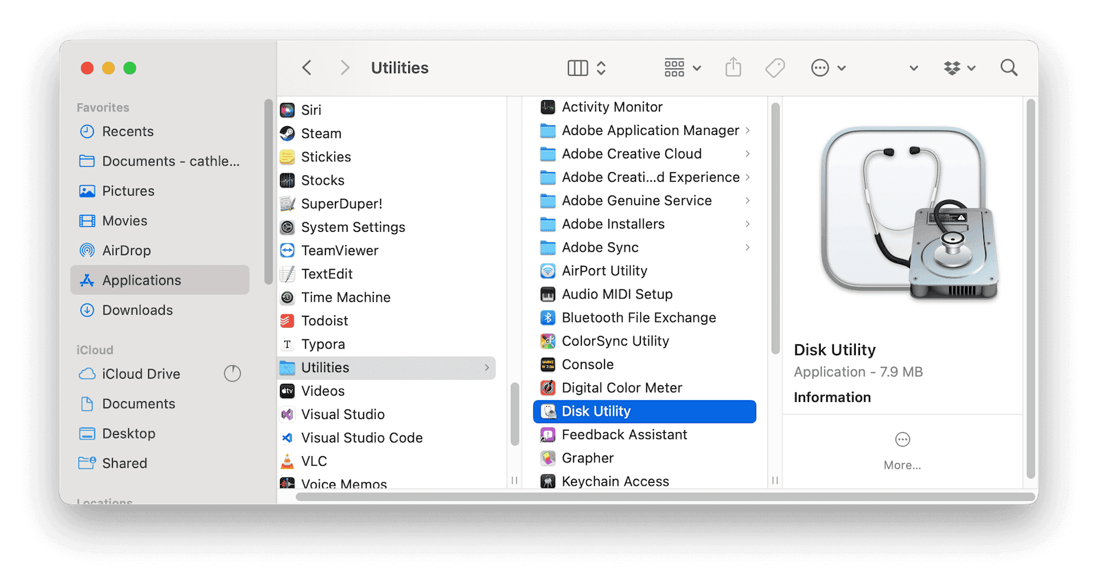 How to Format SD Card on Mac - Open Disk Utility