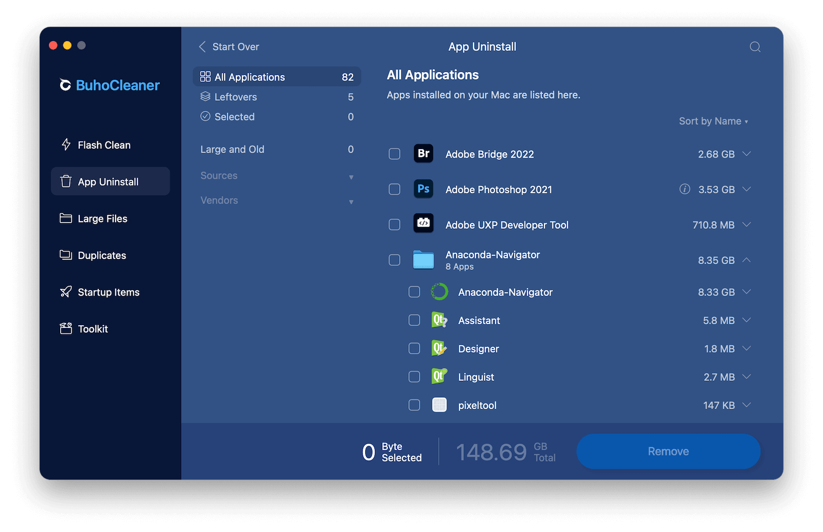 Uninstall Unwanted Apps Using BuhoCleaner