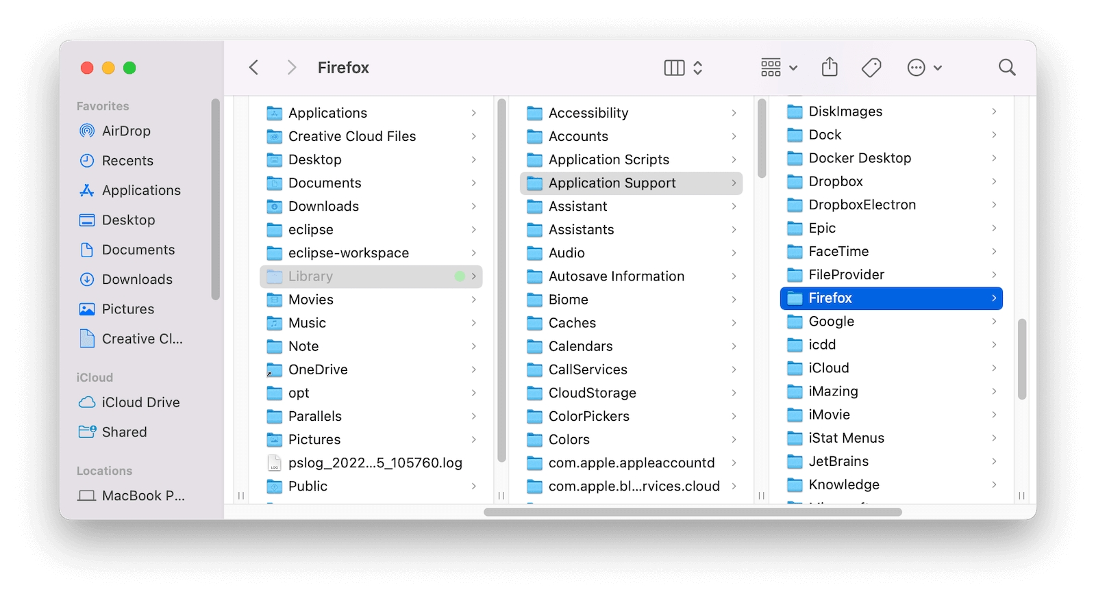 Remove Firefox Related Files on Mac