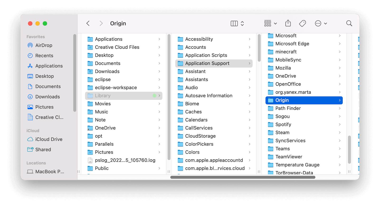 Remove Origin Related Files on Mac