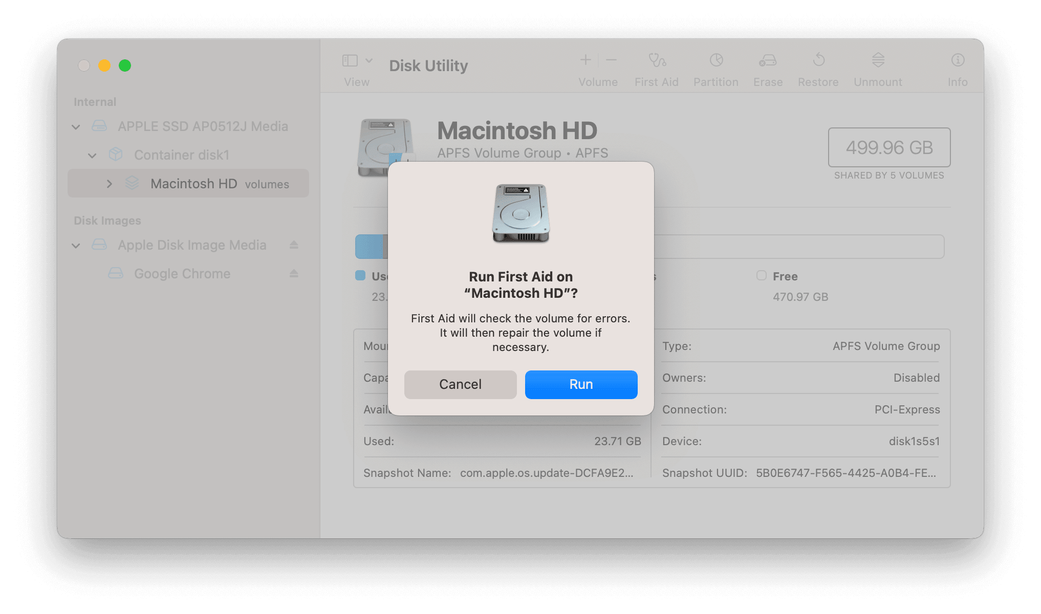hard drive repair on Mac