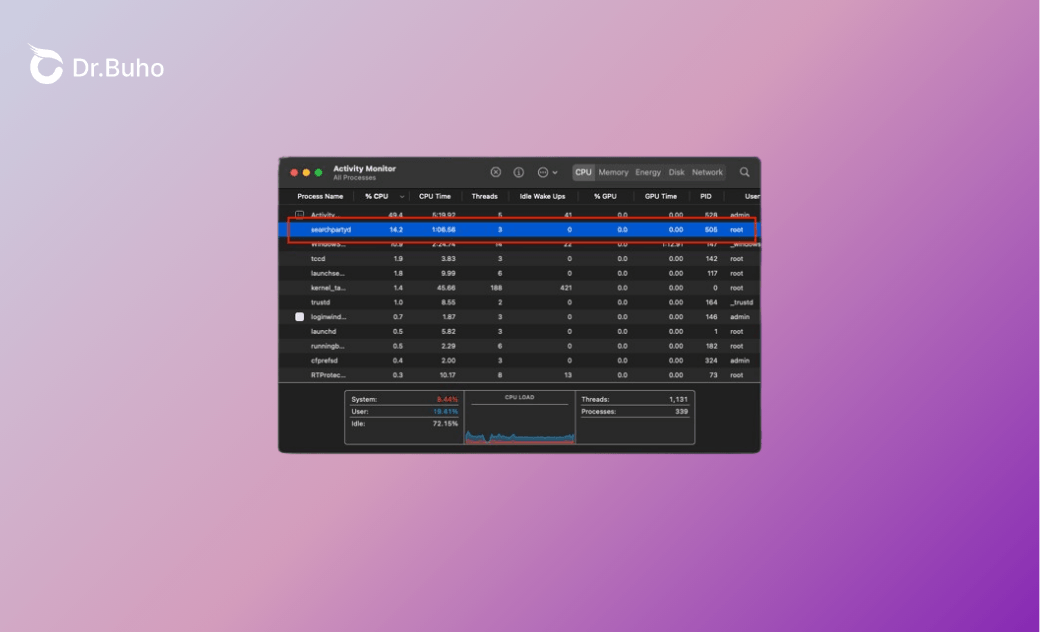 7 Fixes for "SearchPartyUserAgent High CPU Usage on Mac"