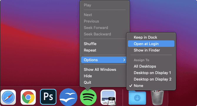 Stop Spotify from Opening on Startup with the Dock Stop Spotify from Opening on Startup with the Dock