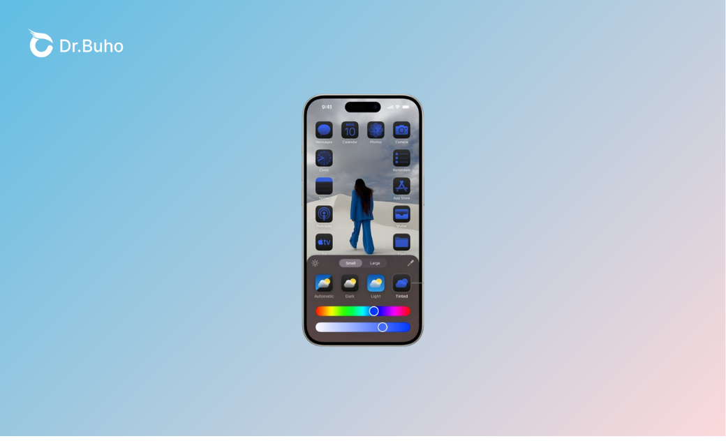 iOS 18 app 顏色更改