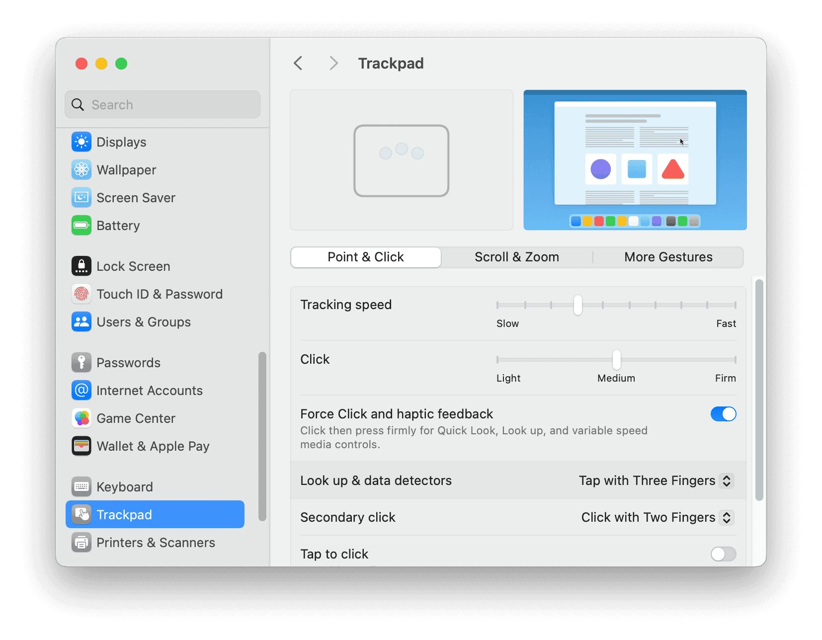 Adjust Mac Mouse Settings