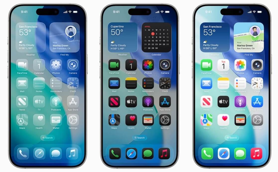 iOS 16新デザイン