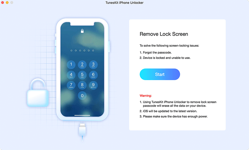 TunesKit iPhone Unlocker