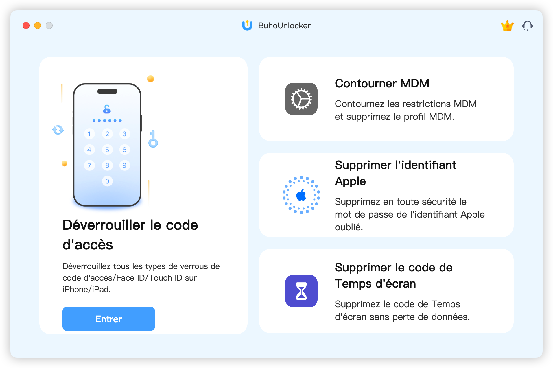 Alternative BuhoUnlocker pour FoneTool Unlocker
