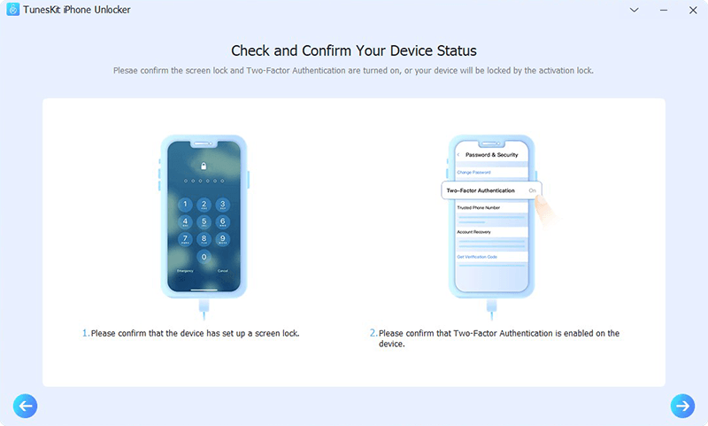 Check the Device Status
