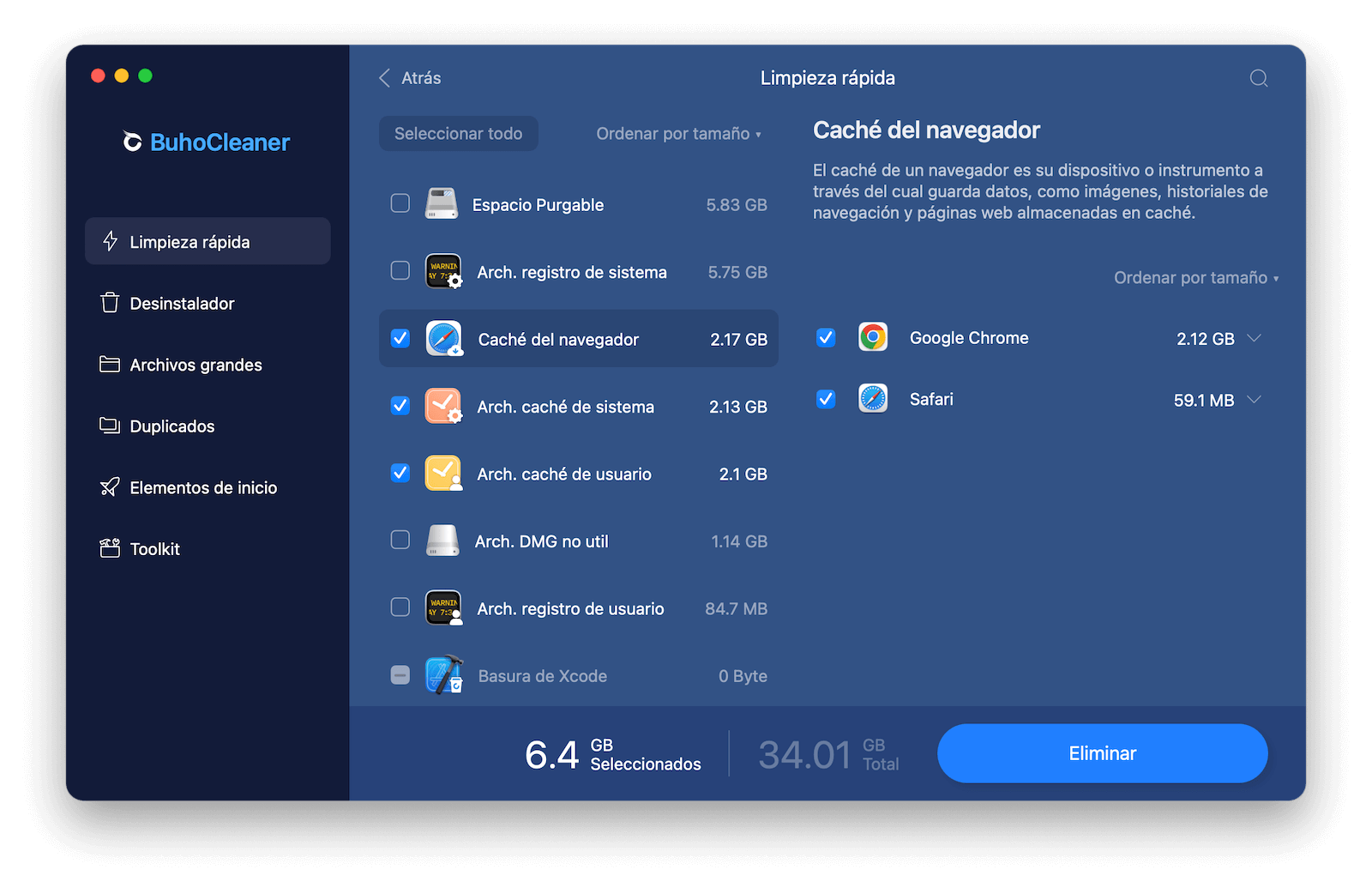 Cómo borrar automáticamente la caché en Mac