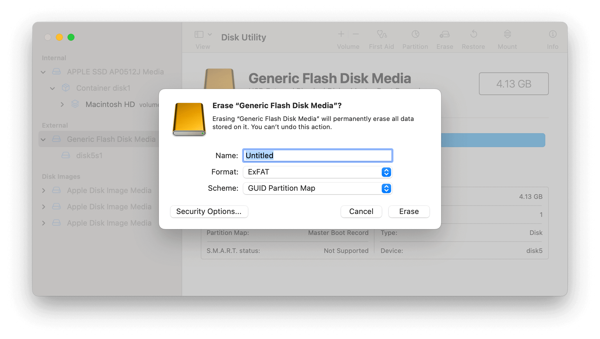 how to format a USB drive