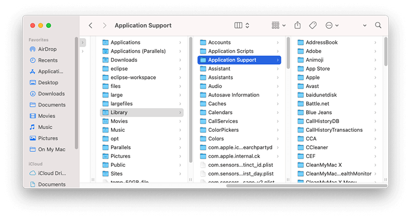 Delete App Related Files on Mac